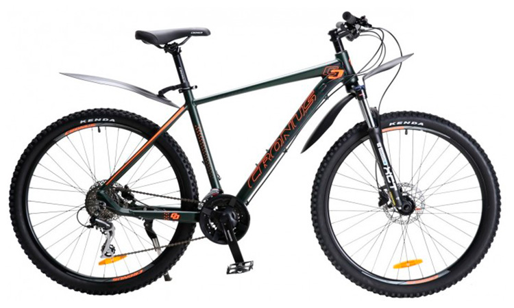 Велосипед Cronus Fantom 27,5" (2021) рама - ХХL Черно-оранжевый